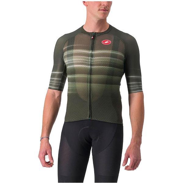 Castelli Climber´s 3.0 Sl 2 Jersey Met Korte Mouwen Groen M Man