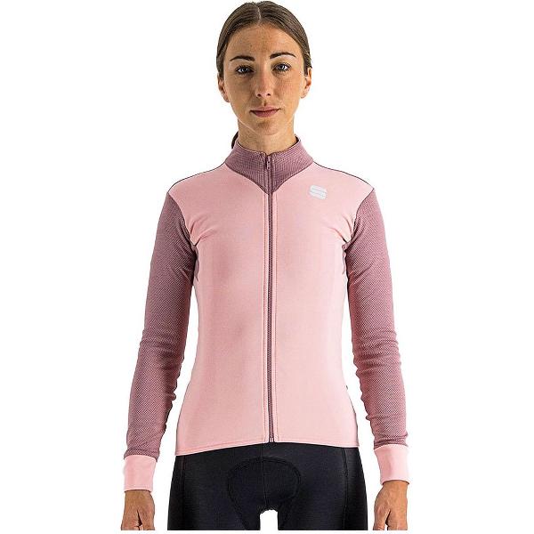 Sportful Fietsshirt lange mouwen dames Roze - KELLY THERMAL JERSEY PINK - L