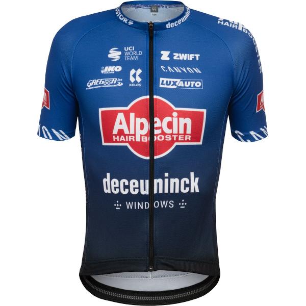 Kids Fietsshirt ALPECIN-DECEUNINCK 2023 KALAS Maat 140