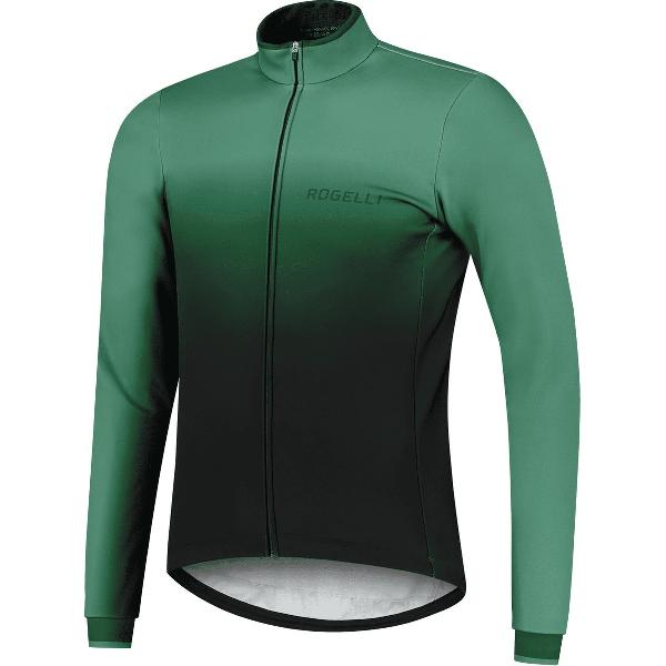 Rogelli Horizon Fietsjack Winter - Heren - Zwart, Groen - Maat S