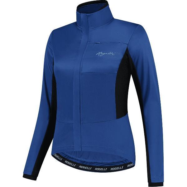 Rogelli Barrier Winterjack - Dames - Fietsjack - Blauw - Maat L