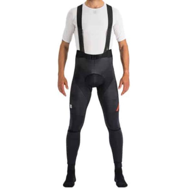 Sportful Fiandre Bib Tight Fietsbroek Heren - Zwart - Maat M