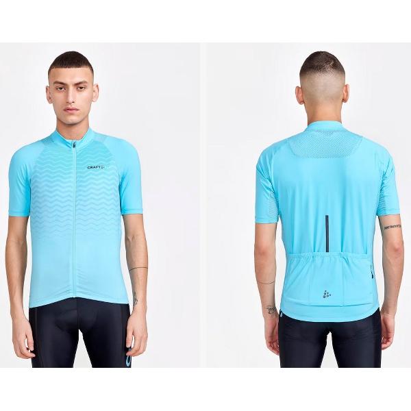 Craft - ADV Endur Jersey M - Fietsjersey - Lichtblauw - Heren - Maat M