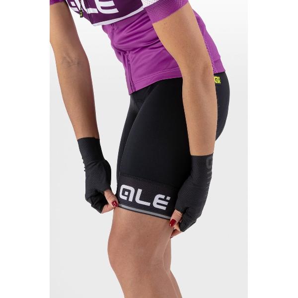 Ale Donna Bibshorts Solid Blend - Zwart - 4XL