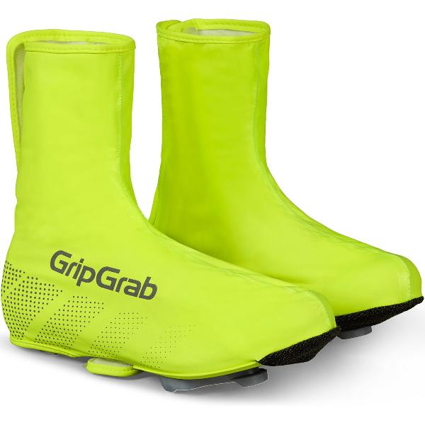 GripGrab - Ride Waterproof Hi-Vis Wielren Regen Overschoenen - Geel Hi-Vis - Unisex - Maat L