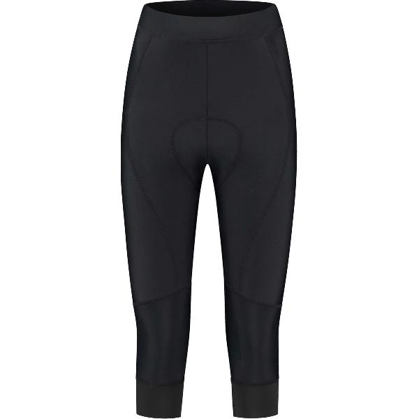 Rogelli Essential II Driekwart Fietsbroek - Dames - Zwart - Maat 2XL