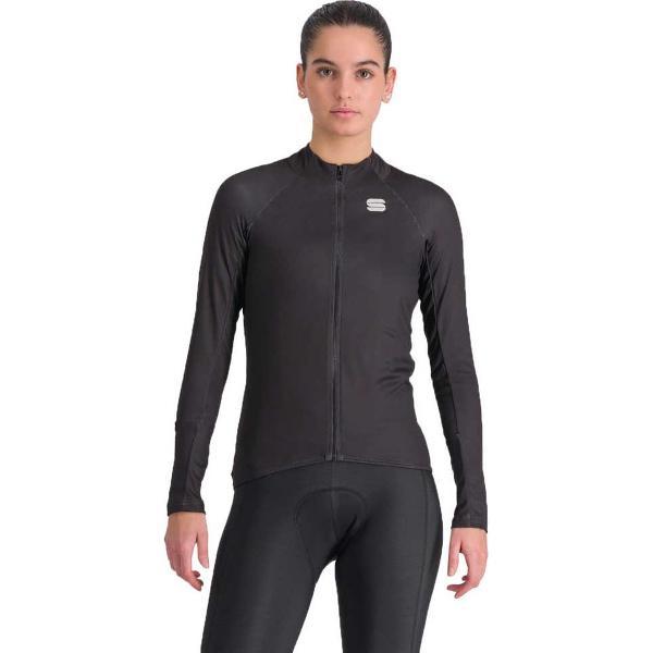 Sportful Matchy Thermal Jersey Met Lange Mouwen Zwart S Vrouw