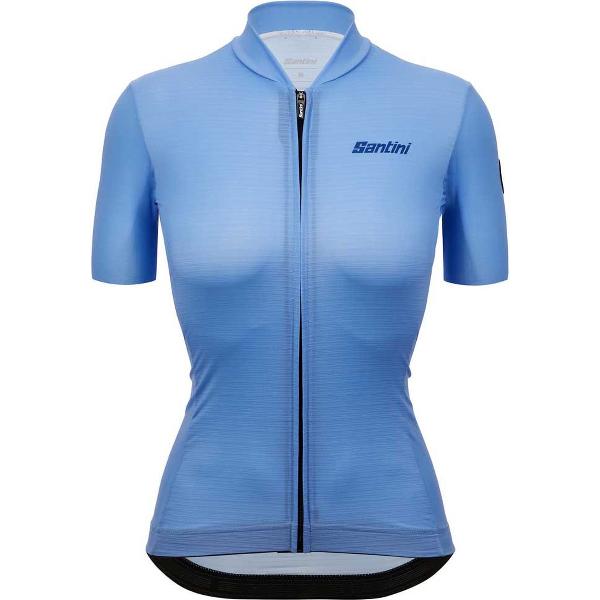 Santini Glory Day Korte Mouwen Fietsshirt Blauw M Vrouw