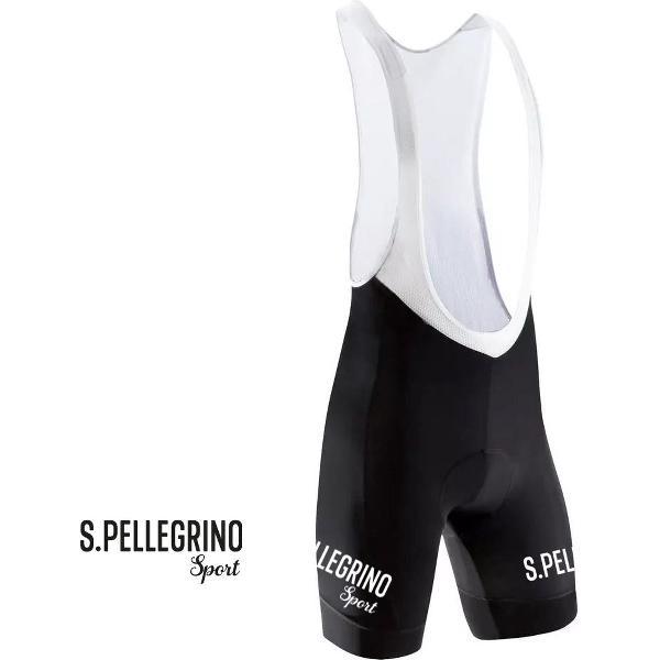 Retro Wielerbroek San Pellegrino - REDTED - ZWART - S