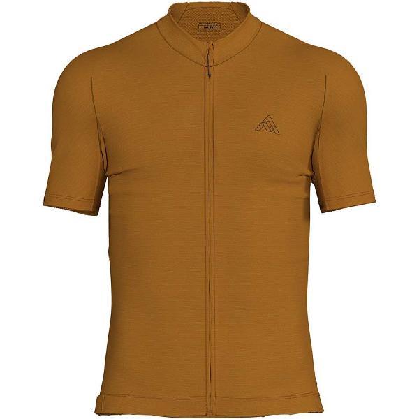 7mesh Horizon Jersey Met Korte Mouwen Oranje M Man