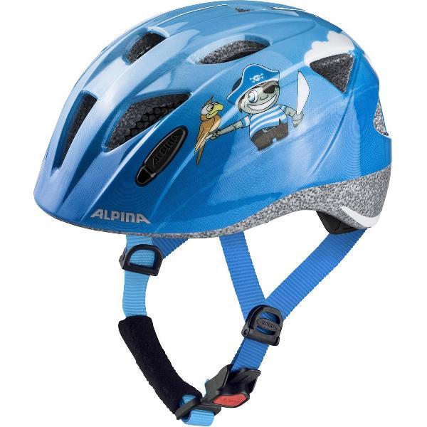 Alpina Ximo Fietshelm Kinderen, blauw Hoofdomtrek 49-54cm