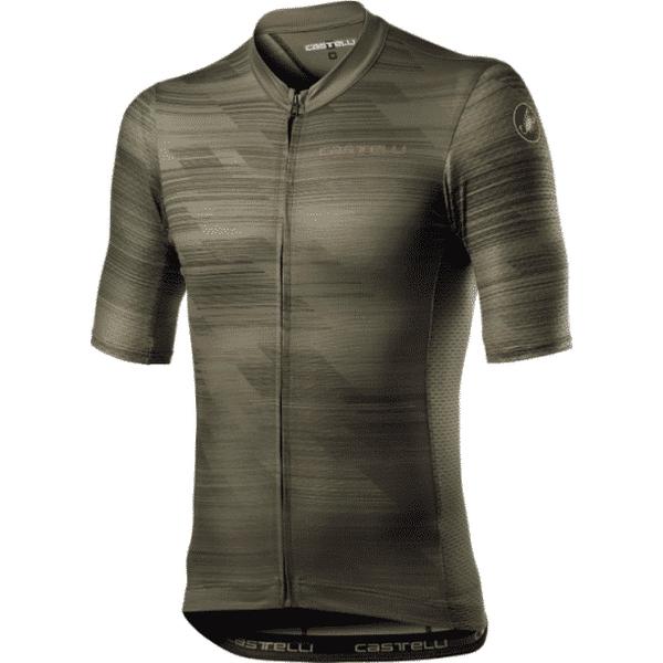 Castelli Fietsshirt korte mouwen Heren Groen - RAPIDO JERSEY MILITARY GREEN - 3XL