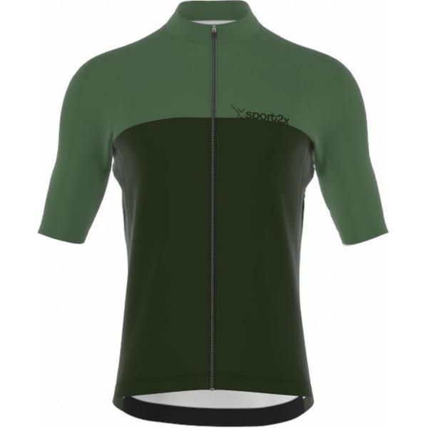 Sport2x T-Pro Icon Shirt Korte Mouw Groen Dames