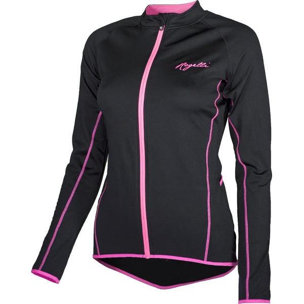 Rogelli Benice - Fietsshirt - Dames - S - Zwart/Roze