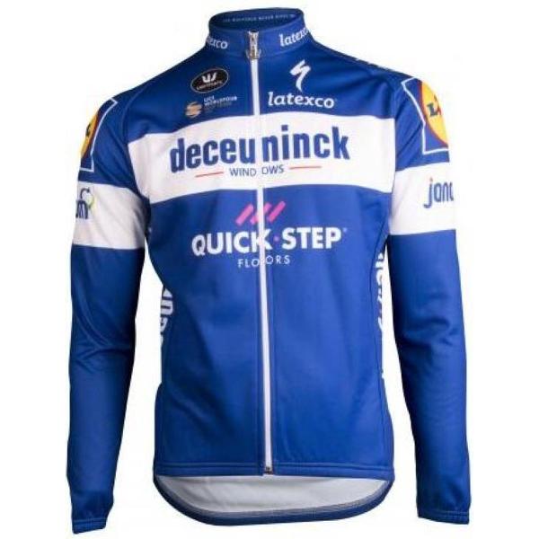 Kids Deceuninck Quik Step Vermarc Trui Lange Mouw Maat 14 Jaar