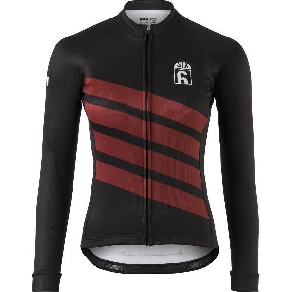 AGU Classic Fietsshirt Lange Mouwen SIX6 Dames - Zwart - S