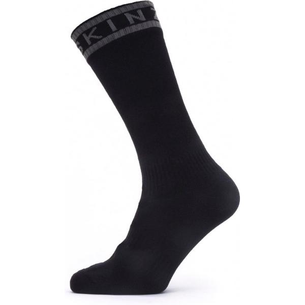 Sealskinz Scoulton waterdichte sokken Black/Grey - Unisex - maat S