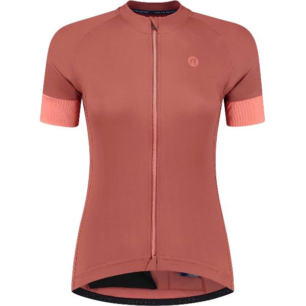 Rogelli Modesta Fietsshirt Dames - Korte Mouwen - Wielershirt - Roze - Maat L