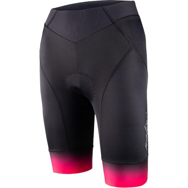 Nalini - Dames - Fietsbroek - Koersbroek - Wielrenbroek Met Zeem - Zwart - Fucsia - NEW NAGANO1998 - XL