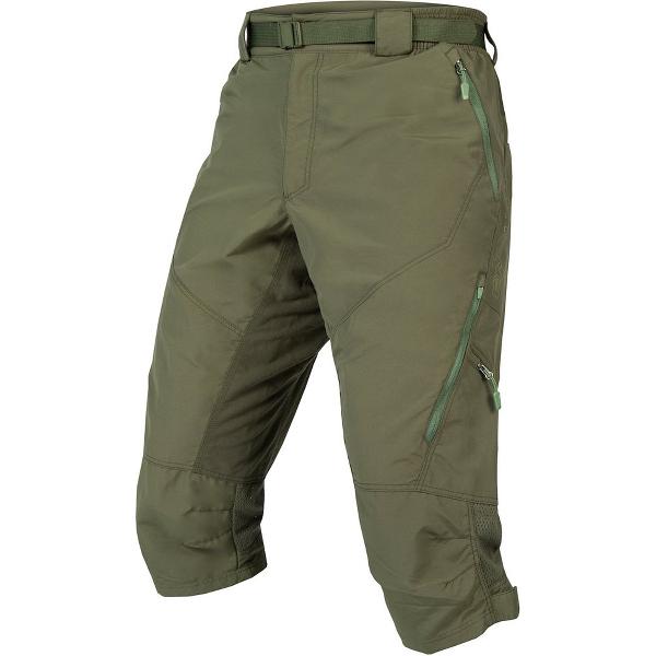 Endura Hummvee Ii 3/4 Een Broek Met Gemzen Groen XL Man