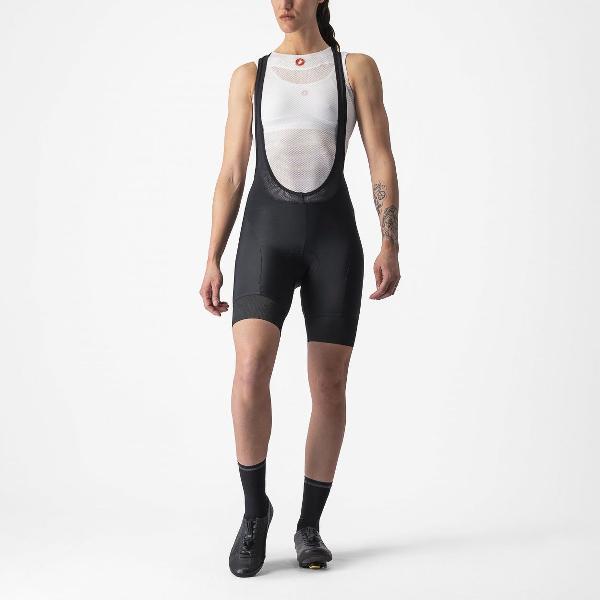 Castelli PRIMA korte fietsbroek Black Dark Gray - Vrouwen - maat XL