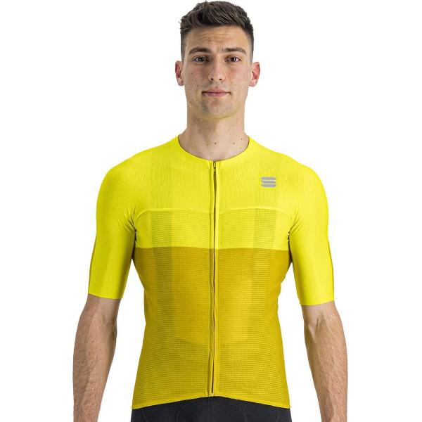 Sportful Outlet Light Pro Korte Mouwen Fietsshirt Geel L Man