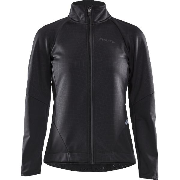 Craft Ideal Fietsjack - Dames - Maat M - Black/Zwart