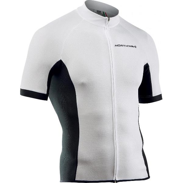 Northwave Force Jersey Korte Mouwen Heren, wit Maat XXL