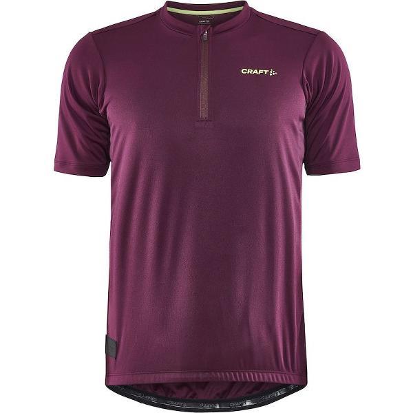 Craft Fietsshirt MTB Korte Mouwen Heren Bordeaux - CORE OFFROAD SS JERSEY M BURGUNDY-L