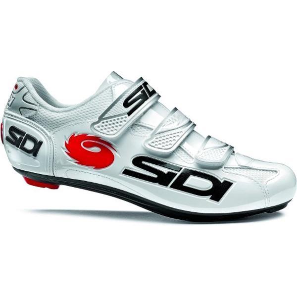 Sidi Scarpe Logo - Racefietsschoenen - Wit Vernice - Maat 36