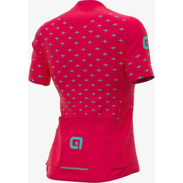 Ale Dames Fietsshirt Korte Mouwen Graphics PRR Stars - Bordeaux - L - Valt klein