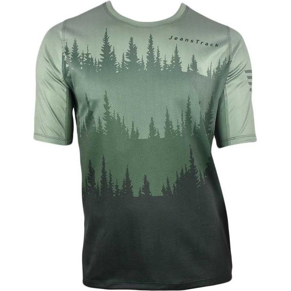 Jeanstrack Lush T-shirt Met Korte Mouwen Groen M Man