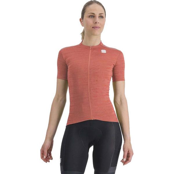 Sportful Supergiara Jersey Met Korte Mouwen Oranje XS Vrouw