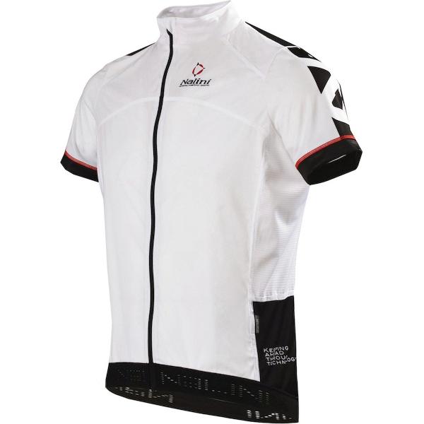 Nalini Uni TI fietsshirt korte mouwen wit - M