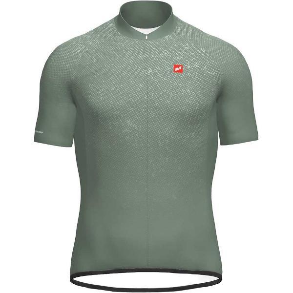 Massi Pro Jersey Met Korte Mouwen Groen L Man