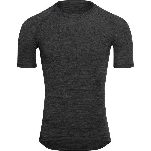 KALAS Base Z1 Korte Mouw Merino ondershirt Maat 4/L + Gratis Nekkraag Rood