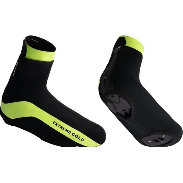 ONDA Race Overschoenen wind- en waterdicht neopreen winter unisex Zwart Fluo - Extreme Cold - M