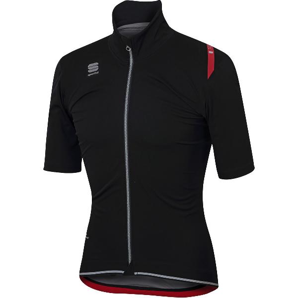 Sportful Fiandre Ultimate Ws Fietsjack Korte Mouwen Zwart