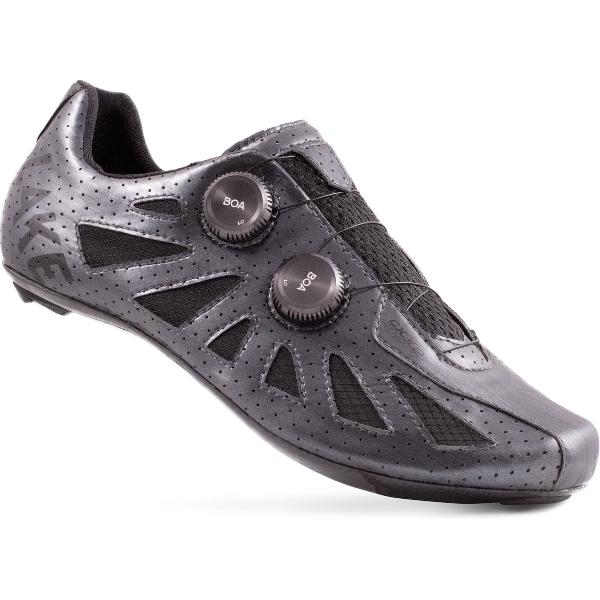 Lake Wielrenschoenen CX203 maat 44 Metal/Black