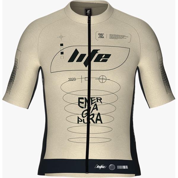 Energiapura - Full zip - Fietsshirt - Alexander IDEA - SABBIA - maat S