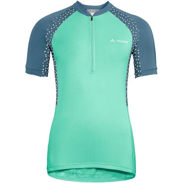 Vaude Advanced Tricot IV fietsshirt korte mouwen blauw dames