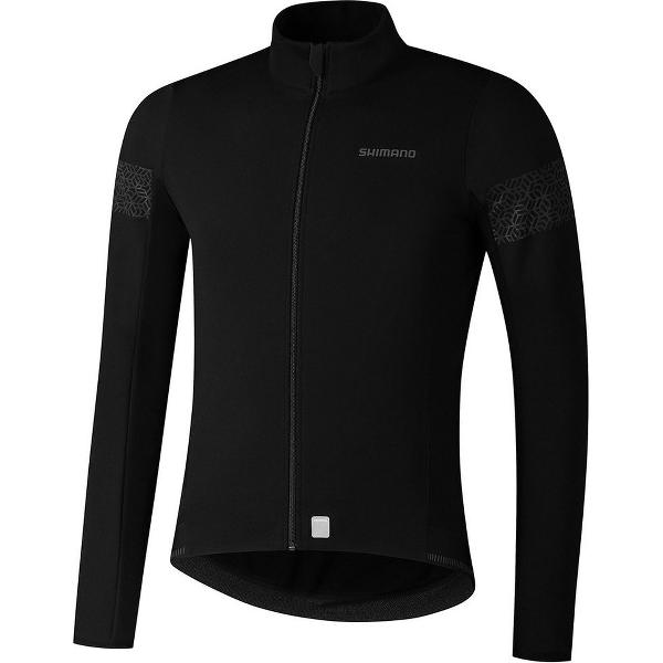 Shimano Beaufort Jersey Met Lange Mouwen Zwart XL Man