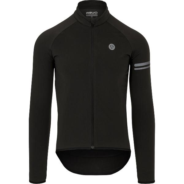 AGU Thermo Fietsshirt Lange Mouwen Essential Heren - Zwart - XXL