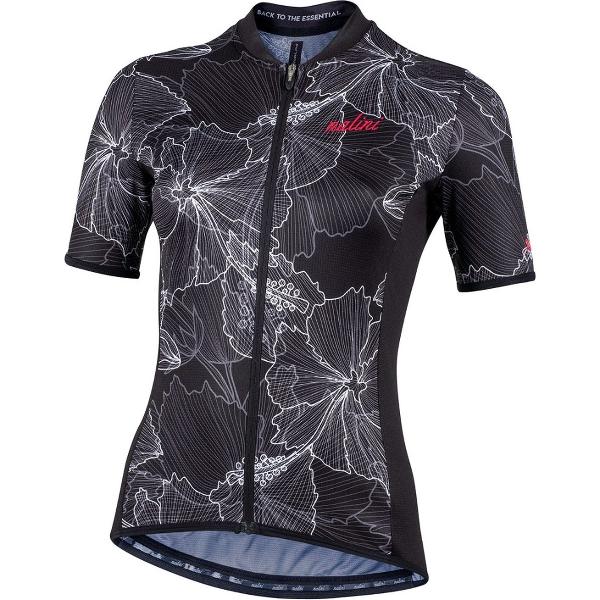 NALINI DAMESSHIRT TURIN 2006 ZWART - WIT Maat L