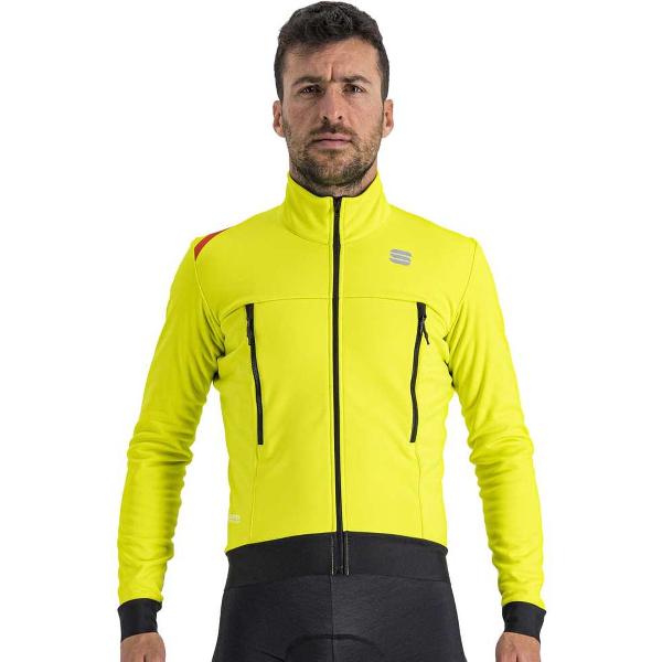 Sportful Fiandre Warm Jasje Geel M Man