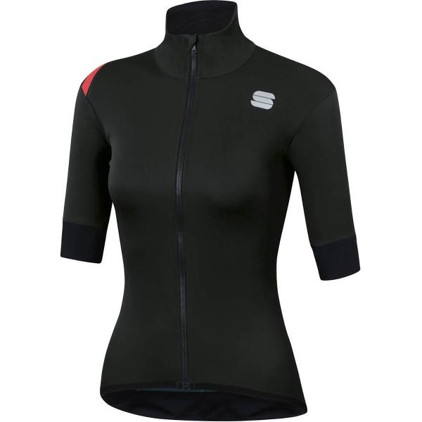 Sportful FIANDRE LIGHT NORAIN fietsjas korte mouwen Dames Black - Vrouwen - maat M