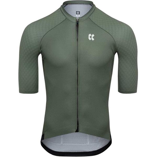 Kalas Passion Z3 Carbon Jersey Met Korte Mouwen Groen XL Man