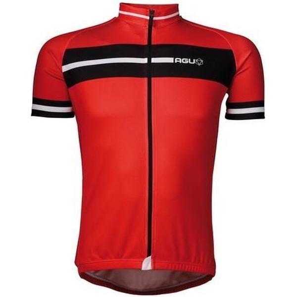 AGU Macari - Fietsshirt - Korte Mouw - Unisex - Maat XL - Rood