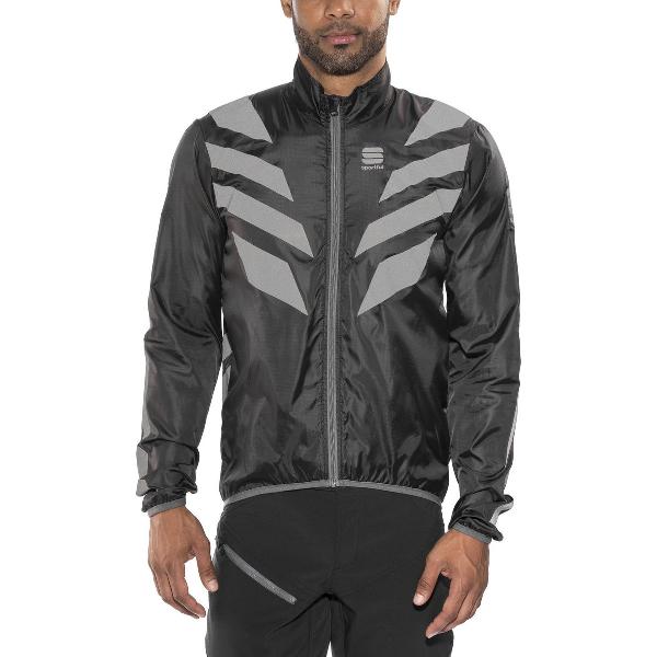 Sportful Wind/ regenjack Heren Zwart / SF Reflex Jacket-Black-M