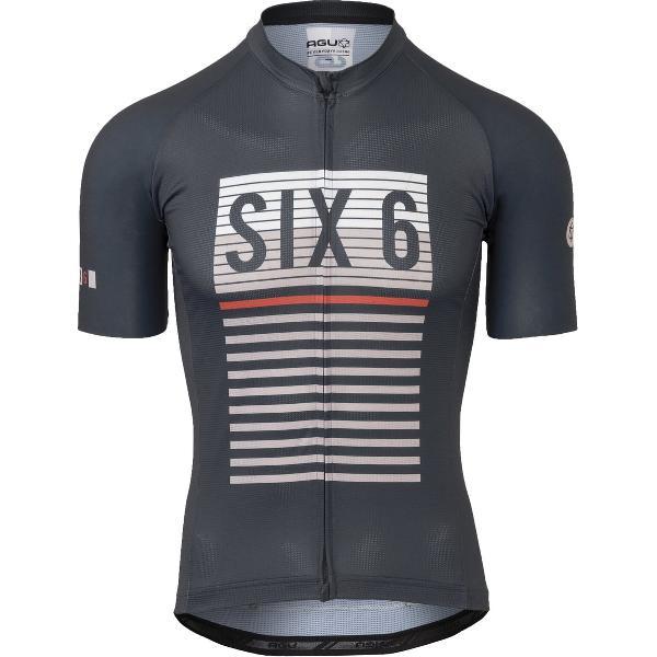 AGU Classic Fietsshirt IV SIX6 Heren - Grijs - S